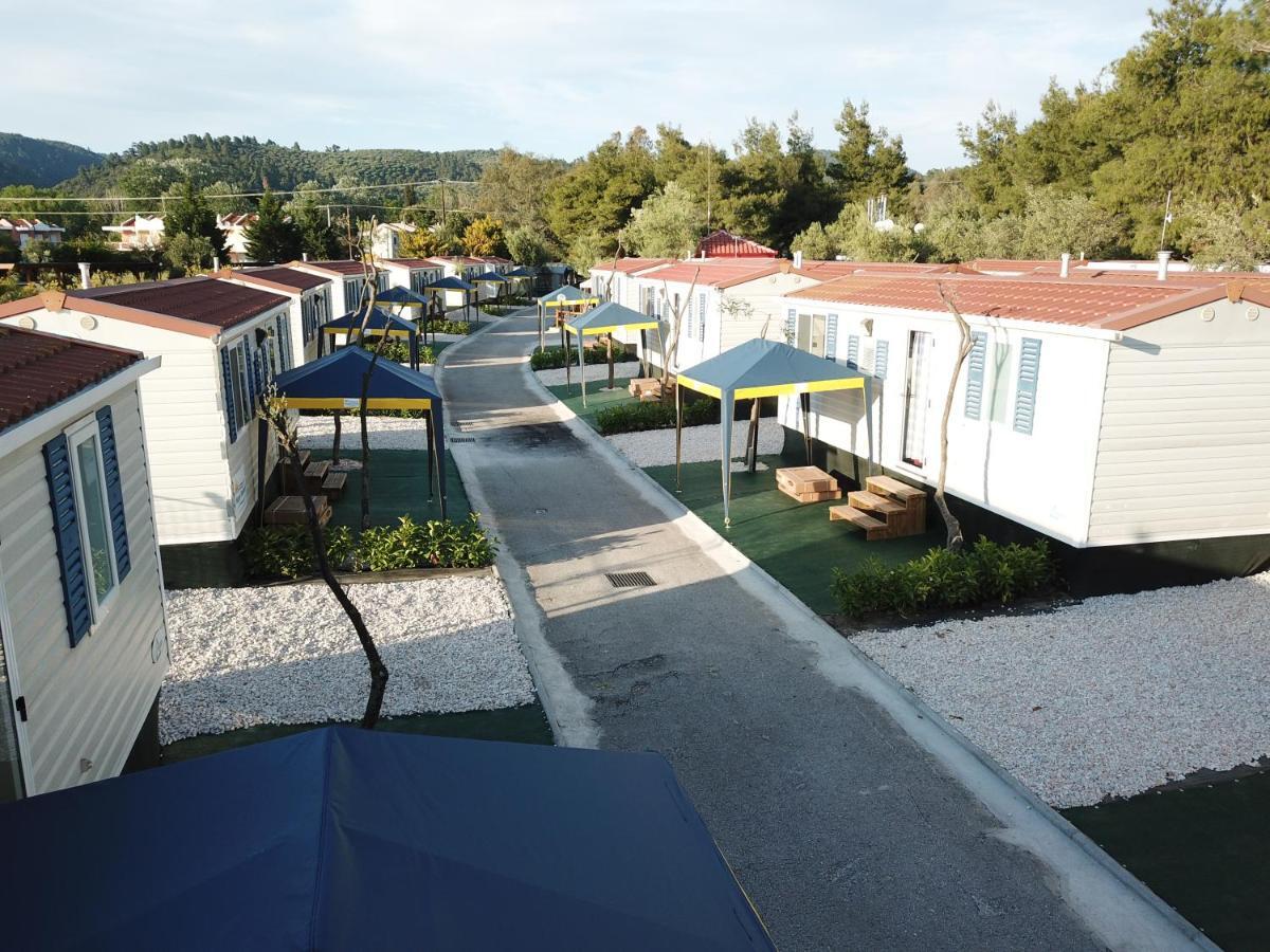 Happy Camp Mobile Homes In Castello Camping & Summer Resort Neos Marmaras Exterior photo
